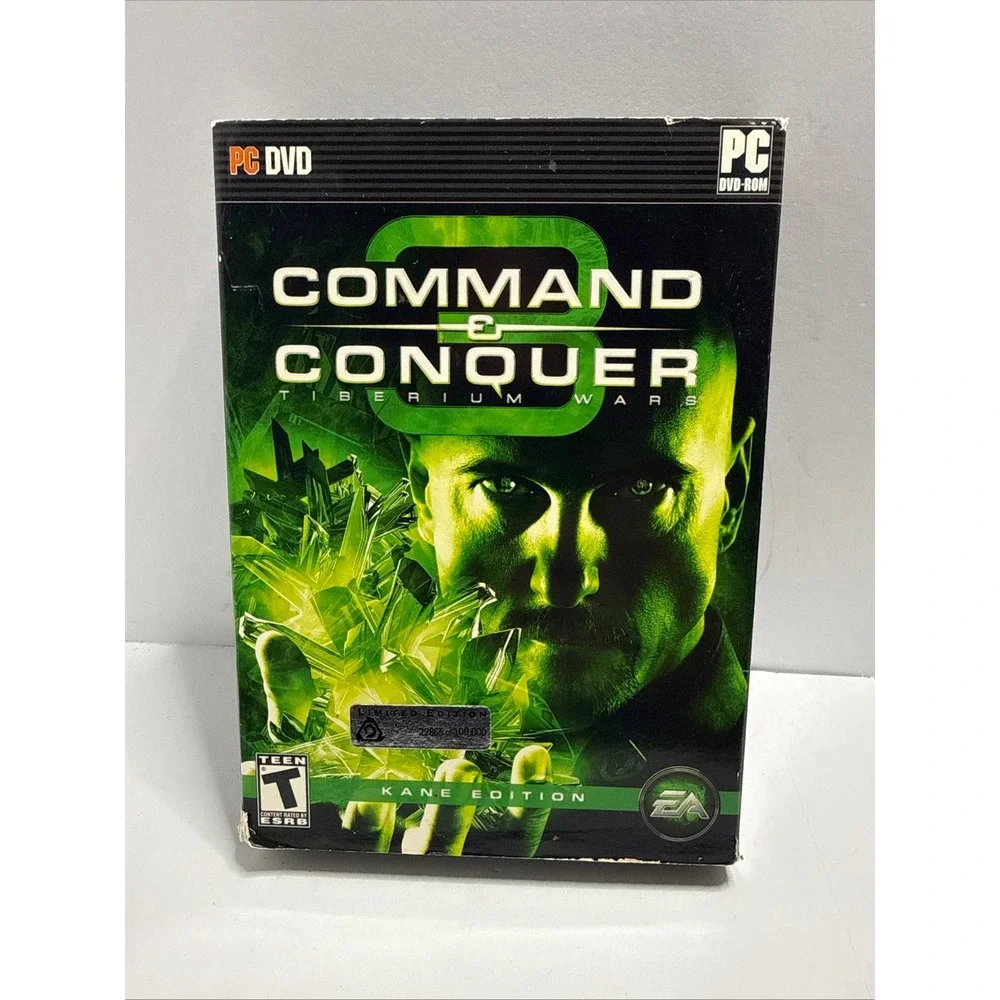 Command & Conquer 3 Tiberium Wars Kane Edition PC DVD Limited Edition RTS Game
